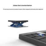 Three-in-one Wireless Bluetooth Touch Pad Wireless Keyboard Leather Sheath Stand Ipad Mobile Phone Universal - Image 4