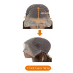 Wig Front Lace P4 27 Real Hair Headgear - Image 8