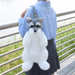 Schnauzer Artificial Dog Backpack Cartoon Puppy Doll - Image 4