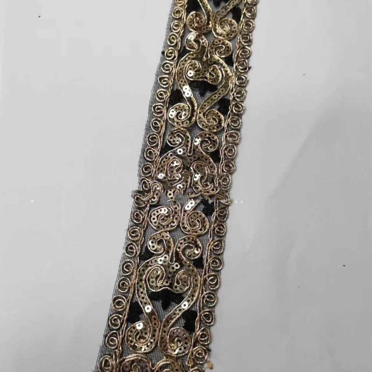 New Ethnic Ribbon Bar Code Embroidery Lace Sequins - Image 7