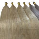 White Hair ExtensionBraided  Straight High Range - Image 2