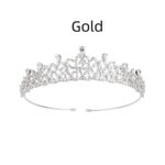 Jane Eyre Jewelry All-zircon Bride Crown - Image 6