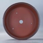 Retro Plain Cement Ancient Nail Round Breathable Flower Pot - Image 4