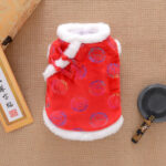 Dog Clothes Winter Thicken Warm Tang Suit - Image 4