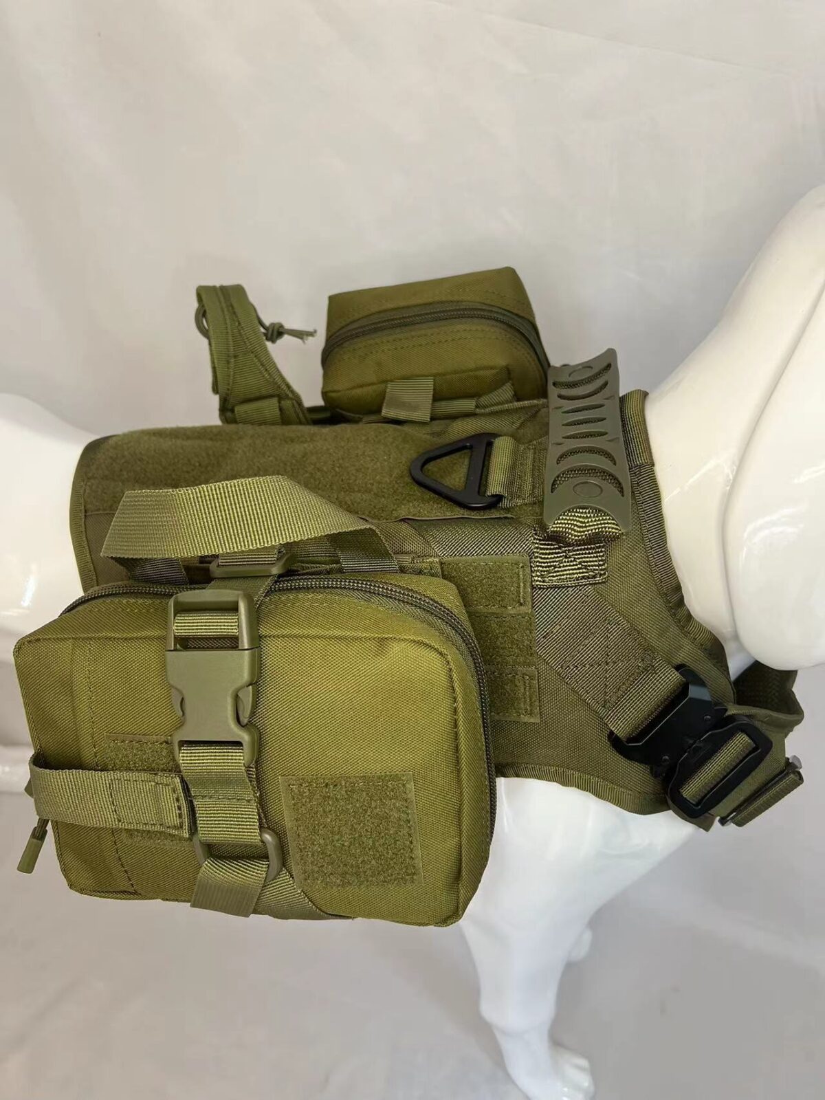 Outdoor Multifunctional Water Bottle Pouch Vest Dog Clothes Suit - Image 7