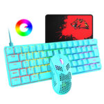 Tablet Notebook RGB Gaming Keyboard And Mouse Set - Image 2