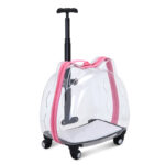 Cat Bag Trolley Case Pet Out Portable With Bubble Box Transparent Space Capsule - Image 8