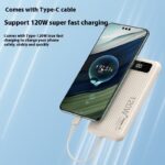 Super Fast Charge 20000 MA Large Capacity Portable Digital Display Power Bank - Image 4