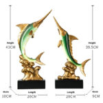 European Swordfish Decoration Creative Decorative Crafts - Image 5