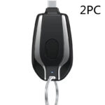 Keyring Charging Bank Wireless Portable 1500 Mah Emergency Power Supply Telescopic Small Mobile Power Supply - Image 7