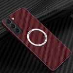 Carbon Fiber Phone Shell Magnetic Kevlar Drop-resistant Protective Case - Image 9