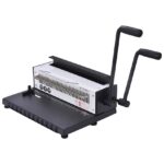 1-34 Hole Adjustable Full Drawing Knife Iron Ring Binding Machine - Image 4