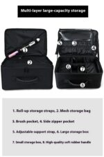 Upgraded Professional Makeup Artist Outdoor Makeup Bag - Image 3
