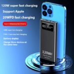 New 120W Power Bank 20000 MA Super Fast Charge Large Capacity Mobile Power Supply - Image 2