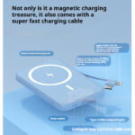 Magsafe Magnetic Wireless With Cable 66W Super Fast Charge Power Bank - Image 4