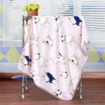 Flannel Coral Fleece Blanket Printed Air Conditioning Blanket Pet - Image 3