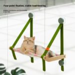 Cat Hammock Window Sucker Hanging Balcony Glass Swing - Image 2