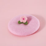 Pet Cat Dog Wool Felt Flower Hat - Image 6