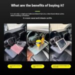 Multi Functional Car Dining Wheel Laptop Stand - Image 2
