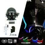 Sci-fi Mask Cyberpunk Future Mask KEDLAR DIODE Glow DIY Edition - Image 7