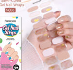 Semi-cured Gel Ice Transparent Nude Color Nail Stickers - Image 7