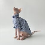 Thin Cotton Shirt Breathable Refreshing Sphinx Hairless Cat German - Image 5