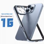 Hollow Out Heat Dissipation Metal Phone Case With 15promax Lens Film All Inclusive - Image 8