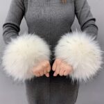 Imitation Rabbit Hair Wristband Cuffs And Wrist Covers - Image 8