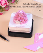 Earth Calendar Light Panoramic 3d Three-dimensional Creativity Paper Carving Desk Calendar Sticky Notes - Image 4