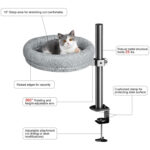 Cat Nest Round Rotating Adjustable Height - Image 6