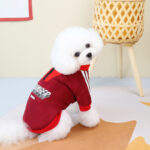 Pet Dog V-shaped Splicing Coat Thick Warm - Image 3