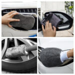 Car Cleaning Cloth Waxing Sponge Wheel Hub Brush 9-piece Set - Image 2