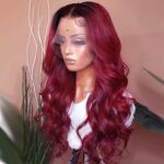 Women's Medium Gradient Color Large Wave Head Cover - Image 2