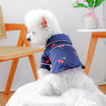 Wholesale Pet Dogcat Clothes Small Dog Puppy Clothing Cherry Pajamas - Image 5
