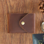 Leather Driving License Genuine Leather Pullover Motor Vehicle Retro Crazy Horse Leather Driving License Protective Cover - Image 3