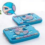 Pet Dog Puzzle Toy Interactive Eat Slowly Feeder Food Dispenser Pet Improve IQ Slowly Eating Bowl NonSlip Cat Dog Training Game - Image 3