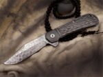 Alloy High Hardness Powder Steel Folding Knife Titanium - Image 3