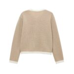 Autumn New Retro Loose Casual Knitted Coat - Image 4