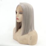 Front Lace Full Top Wig Head Cover Fashion Middle Point - Image 7