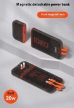 Charge Bank Transparent Magnetic Suction Separation Type 45W Quick Charge Comes With Wire Plug - Image 5