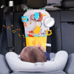 Car Mounted Child Safety Seat Basket Baby Reflector - Image 2