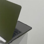 MacBook Notebook Protective Shell Quicksand Army Green - Image 2