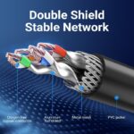 Vention Ethernet Cable RJ45 Cat8 Lan SFTP 40Gbps 2000M - Image 2