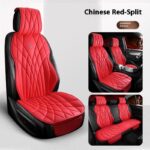 Car Universal Leather Semi-surrounded High-end Five-seat Seat Cover - Image 10