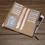 Korean Youth Business Ticket Holder Zipper Multi Card Slots Wallet - Image 5
