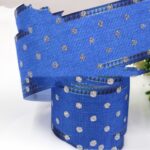 25mm Plaid Laser Silver Thermal Transfer Thread Ribbon - Image 9