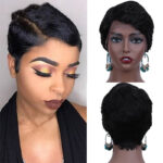 Europe And The United States 613 Rebecca Short Real Hair Headgear - Image 8