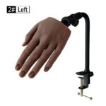 Nail Art Practice Hand Model Silicone Fake Hand Model Realistic Training Hand Fake Fingers - Image 5