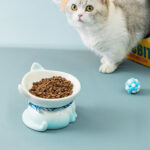 Ceramic Protection Cervical Vertebra Cat Food Bowl - Image 3