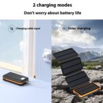 New Solar Portable Power Source 25000 MA Large Capacity - Image 5